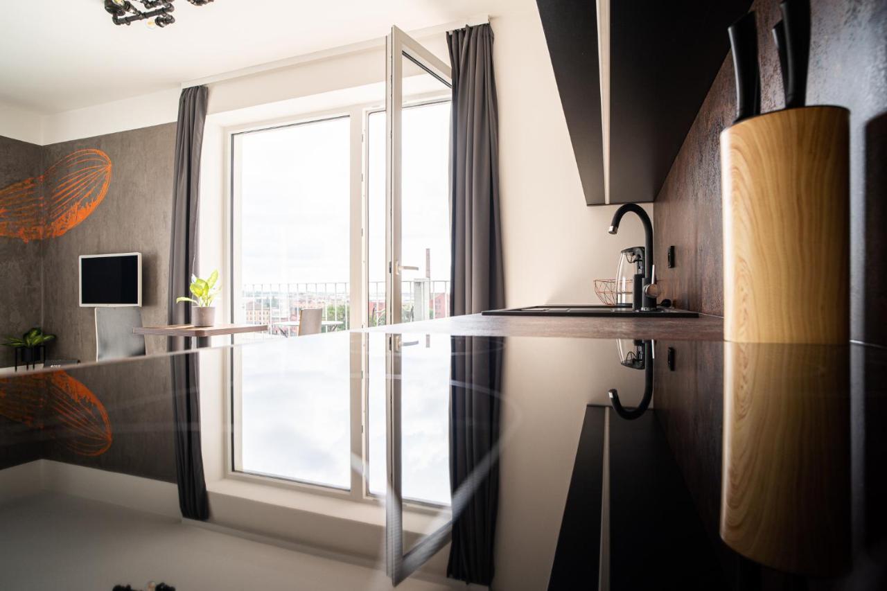 Apartament Zeppelin Studio With An Industrial View - Brno Zewnętrze zdjęcie