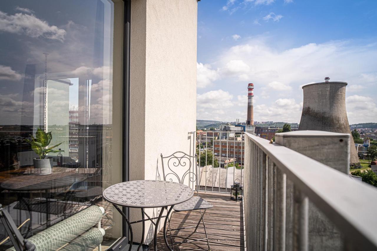 Apartament Zeppelin Studio With An Industrial View - Brno Zewnętrze zdjęcie